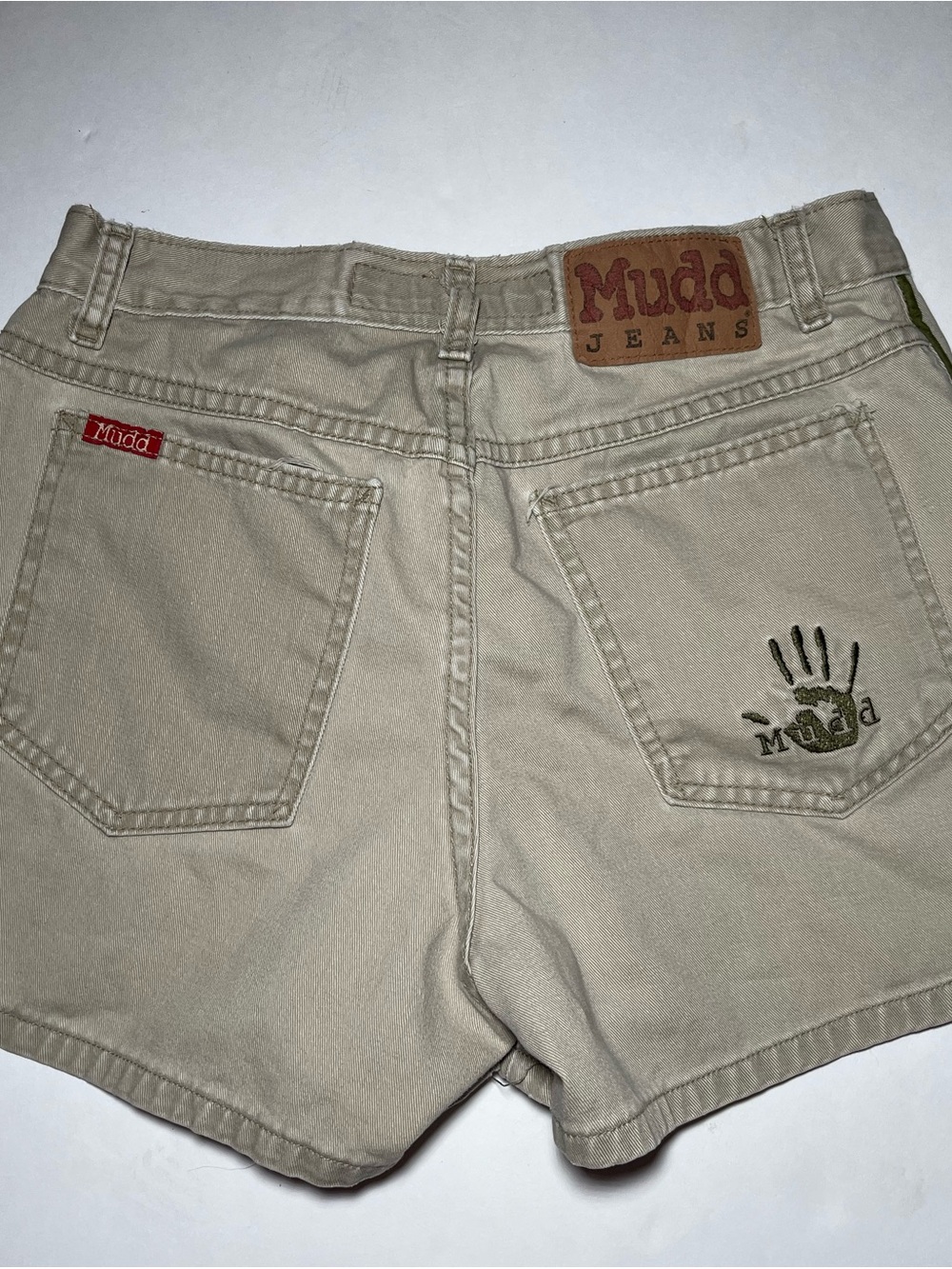 Vintage Y2K Mudd short juniors sz 9~indie Slease~gorpcore~mallcore - Picture 8 of 8